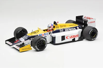 Fórmula 1 Williams FW11 Honda Nigel Mansell Vencedor Gp Grã-Bretanha 1986 1:18 MCG