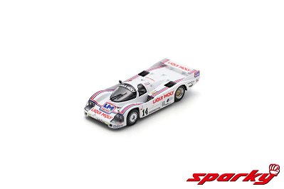 Porsche 956 24 Horas Le Mans 1986 9th 1:64 Spark