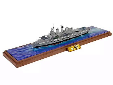 Navio Porta Aviões British HMS Invincible Falkland 1982 1:700 Forces of Valor