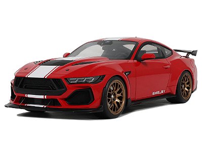 Ford Mustang Shelby GT500 Super Snake 1:18 GT Spirit Vermelho