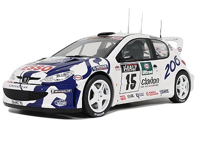 Peugeot 206 WRC Rally Tour de Corse 1999 1:12 OttOmobile