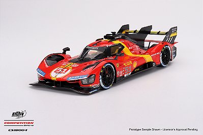 Ferrari 499P Team AF Corse 2023 WEC 6hs Spa Francorchamps 1:18 BBR
