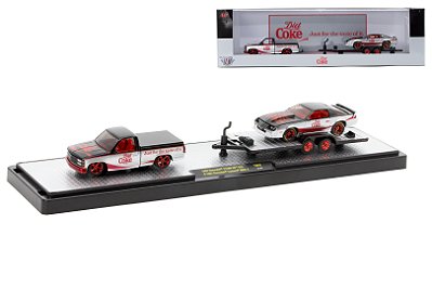 Chevrolet C1500 SS 454 1992 + Camaro IROC-Z 1985 TW26 1:64 M2 Machines CHASE