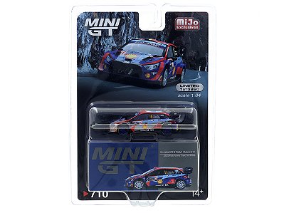 Hyundai i20 N Rally Hybrid 2023 Rally Monte Carlo 1:64 Mini GT CHASE