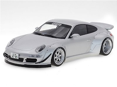 Porsche RWB 997 1:18 Ixo Models Prata