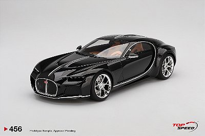 Bugatti Atlantic Concept 1:18 TopSpeed Preto