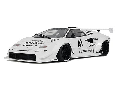 Lamborghini Countach LB-Works 2023 1:18 GT Spirit Branco