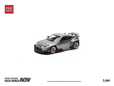 Toyota GT86 Pandem Body Kit 1:64 POP RACE Prata