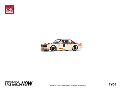 Nissan Skyline GT-R V8 Drift (HAKOSUKA) Watanabe 1:64 POP RACE