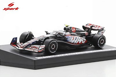 *** PRÉ-VENDA *** Fórmula 1 Haas F1 Team VF24 US GP Nico Hulkenberg 2024 1:64 Spark