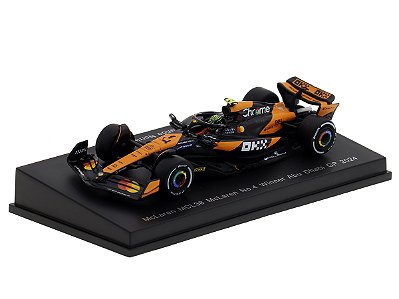 Fórmula 1 McLaren MCL38 Winner Abu Dhabi GP Lando Norris 2024 1:64 Spark