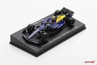 Fórmula 1 Williams FW46 Williams F1 Team GP México Franco Colapinto 2024 1:64 Spark