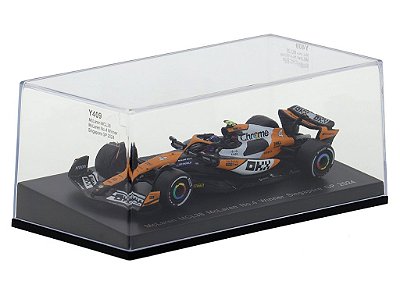 Fórmula 1 McLaren MCL38 Winner Singapore GP Lando Norris 2024 1:64 Spark