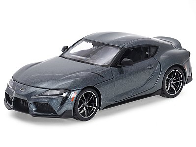 Toyota Supra GR 1:24 Maisto Cinza