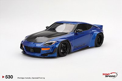 Nissan Z (RZ34) Pandem Seiran Blue 1:18 TopSpeed