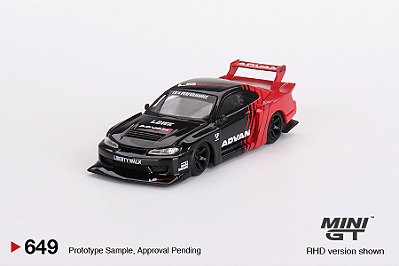 Nissan LB-Super Silhouette S15 SILVIA  ADVAN 1:64 Mini GT