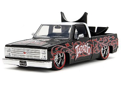 Chevy C10 1985 Tapatio Day of The Dead + Figura Charro Man 1:24 Jada Toys