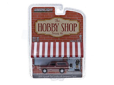 Plymouth Trail Duster 1978 + Figura Mochileiro 1:64 Greenlight