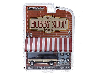 Ford F-150 XLT Lariat 1991 + Jogo de Pneus 1991 1:64 Greenlight