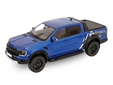 Ford Ranger Raptor 2023 1:18 MCG Azul
