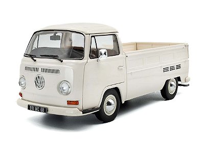 *** PRÉ-VENDA *** Volkswagen T2 Kombi Pick Up 1968 1:18 Solido Branco