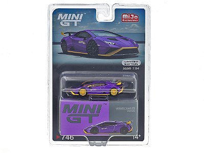 Lamborghini Huracán STO Viola Pasifae 1:64 Mini GT CHASE