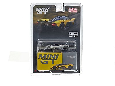 Aston Martin Valkyrie  Sunburst Yellow 1:64 Mini GT CHASE