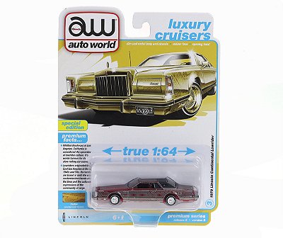 Lincoln 1979 Continental Lowrider 1:64 Autoworld Premium CHASE