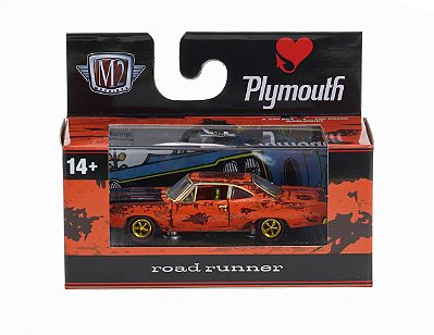Plymouth Road Runner 1969 R94 1:64 M2 Machines CHASE