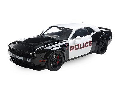 Dodge Challenger R/T Scat Pack Widebody Highway Police 2023 1:18 Solido