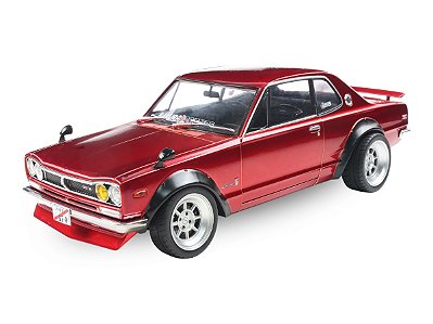 Nissan Skyline (C10) Hakosuka Solido Works 1970 1:18 Solido Vermelho