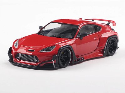 Toyota GR86 Pandem Body Kit 2022 1:43 Solido Vermelho