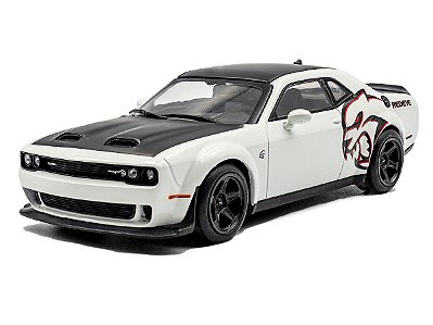 *** PRÉ-VENDA *** Dodge Challenger SRT Hellcat Redeye Widebody 2020 1:43 Solido Branco