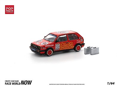 Volkswagen Golf GTI MKII Team Demon Tweeks BTCC 1988 1:64 POP RACE
