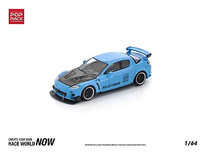 Mazda RX-8 RE-Amemiya 1:64 POP RACE Azul