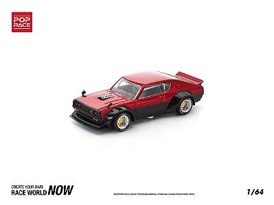 Nissan Skyline 1973 GT-R KPGC110 Kenmeri 1:64 POP RACE