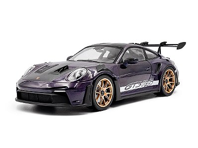 *** PRÉ-VENDA *** Porsche 911 GT3 RS Weissach Package 2024 1:18 Solido Purple