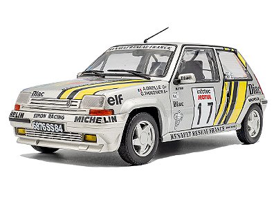*** PRÉ-VENDA *** Renault 5 GT Turbo MK2 Tour de Corse 1989 1:18 Solido