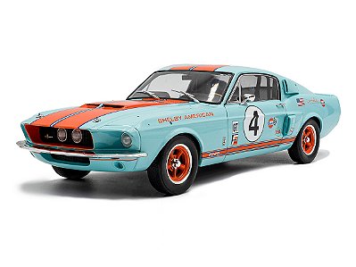 Shelby GT500 Gulf Racing Tribute 1967 1:18 Solido