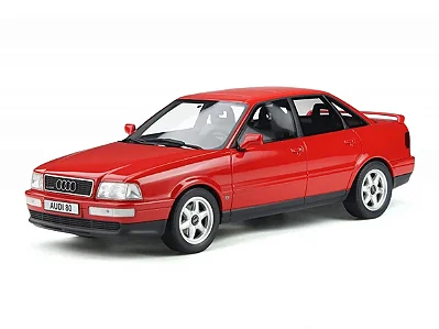 Audi 80 Quattro Competition 1994 1:18 OttOmobile Vermelho