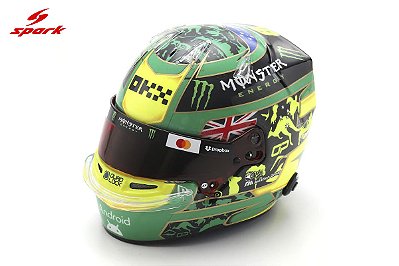 Capacete Oscar Piastri GP Austrália 2025 McLaren F1 Team 1:5 Spark