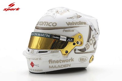 *** PRÉ-VENDA *** Capacete Fernando Alonso GP China 2025 Aston Martin Aramco F1 Team 1:5 Spark