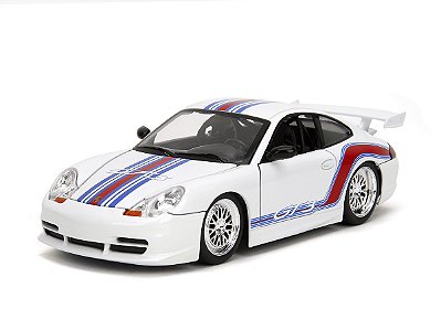 Porsche 911 GT3 (996) Hyper-Spec Series 1:24 Jada Toys Branco