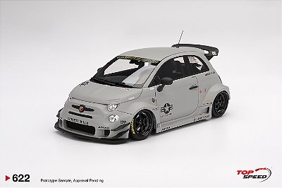 Fiat Abarth 595 Liberty Walk LB-WORKS x Abas Works Fighters 1:18 TopSpeed