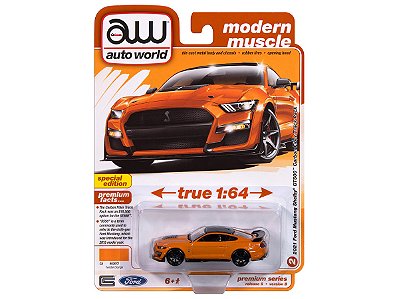 Ford Mustang Shelby GT500 2021 Carbon Fiber Track Pack Release 5B 2024 1:64 Autoworld Premium