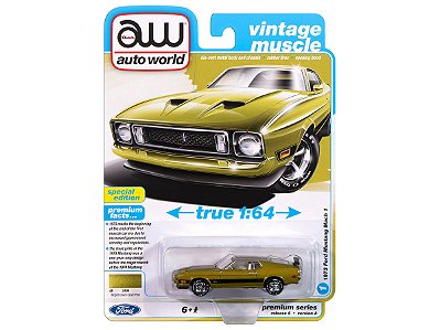 Ford Mustang Mach 1 1973 Release 6A 2024 1:64 Autoworld Premium