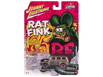 Chevrolet Suburban 3100 1950 Rat Fink Release 1 2024 1:64 Johnny Lightning Pop Culture