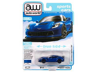 Chevrolet Corvette Z06 2019 Release 2B 2024 1:64 Autoworld Premium