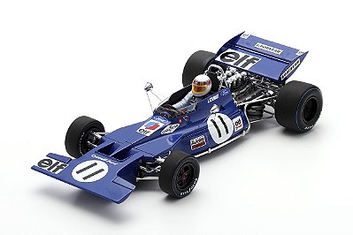Fórmula 1 Tyrrell 003 Jackie Stewart Winner Monaco GP 1971 1:18 Spark