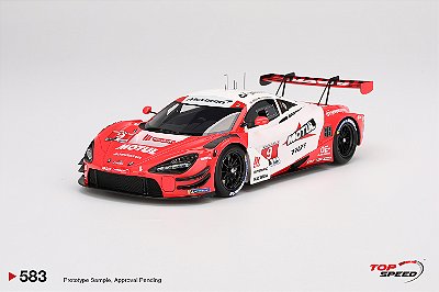 McLaren 720 GT3 EVO Pfaff Motorsports 2024 IMSA Motul Course de Monterey 1:18 TopSpeed